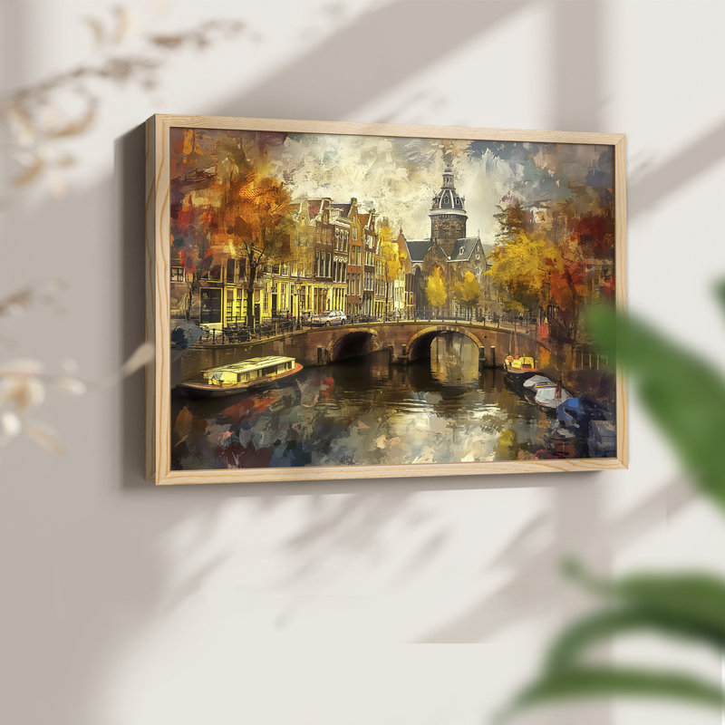 Landscape Series-CLV -Framed Print - Restickable, 16" H x 20" W, Natural