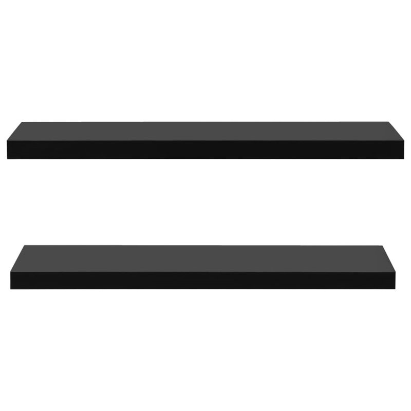 Quintan 2 Piece Floating Shelf, 3.8cm H x 120cm W x 20cm D
