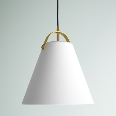 Luminaire suspendu conique 1 lumière Dipti