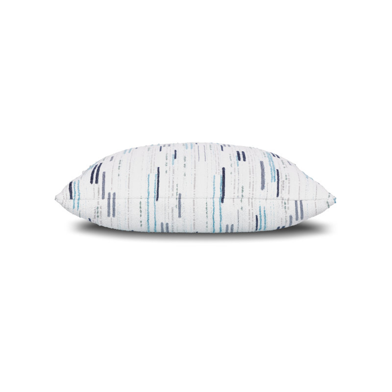 Connection Square Indoor/Outdoor Throw Pillow, 20"H X 20"W