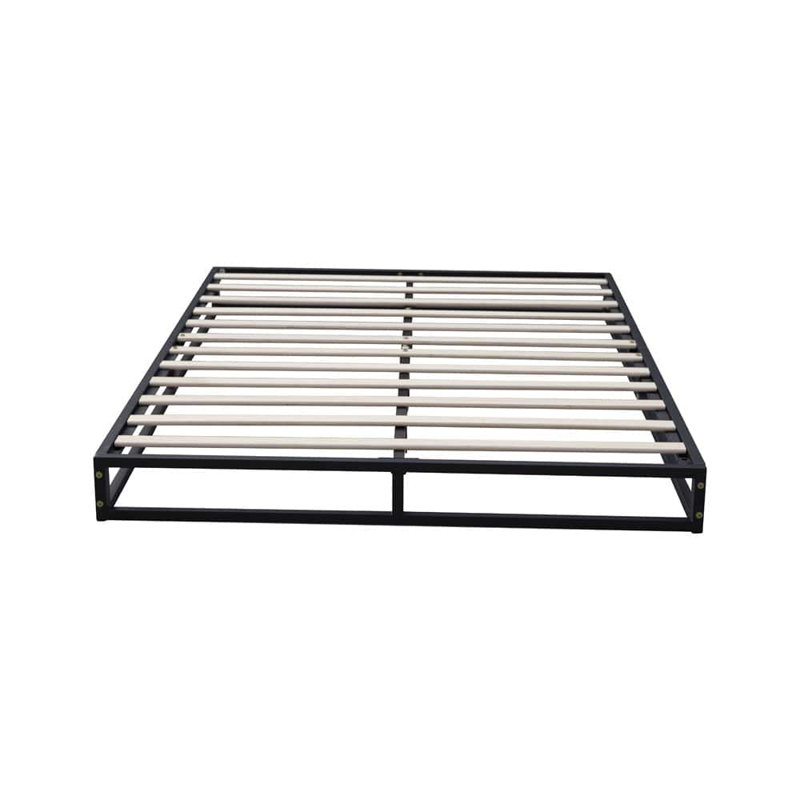 BASICS Metal Platform Bed Frame With Slatted Frame, Kingsize (5')