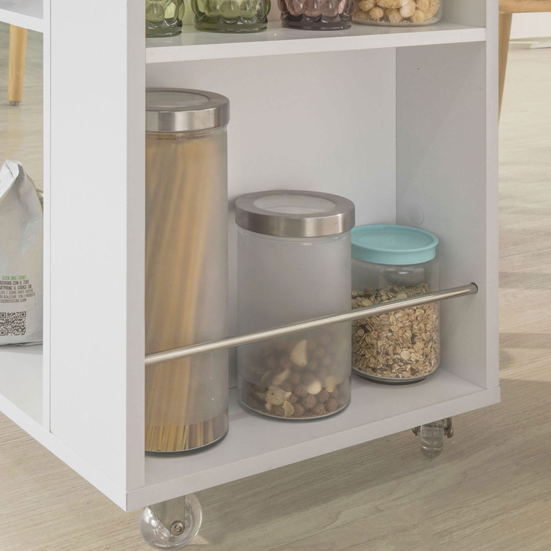 Carollo Wood Bar Cart