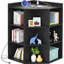 Style simple, tendance moderne, rangement hexagonal multi-couches en coin, avec fentes de chargement, tablettes-946223498