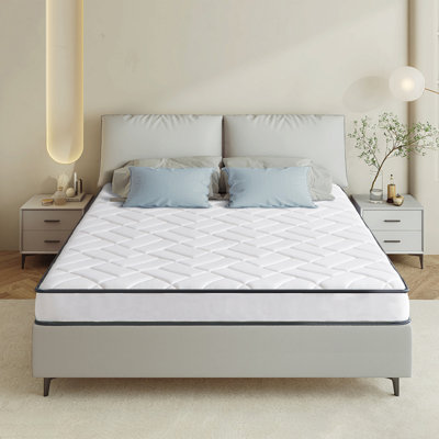 6" Medium Gel Memory Foam Hybrid Mattress by Alwyn Home