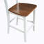 Ensemble de table de salle à manger 5 pièces à hauteur de comptoir en bois avec abattant, ensemble de cuisine avec support à vin et tiroirs-1428563925-1428563923-1428563922
