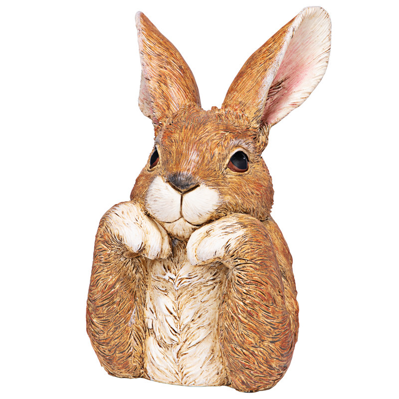 Design Toscano Rowan the Reflecting Rabbit Garden Statue | Wayfair