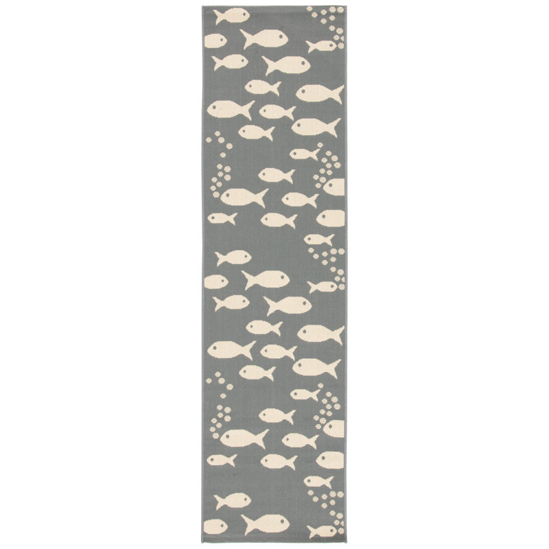 Madhu Performance Indoor/Outdoor Area Rug, Runner 2'3" x 8'