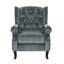 Meyers 82cm Wide Velvet Wing Chair Recliner