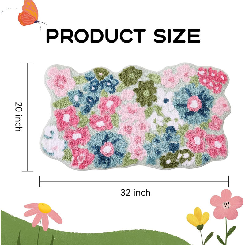 Tapis de salle de bain Wildflower
