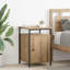 40cm W Manufactured Wood Bedside Table-690298488