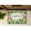 Non-Slip Floral Outdoor Doormat