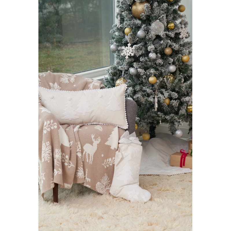 Jeté de Noël Yuletide Frost