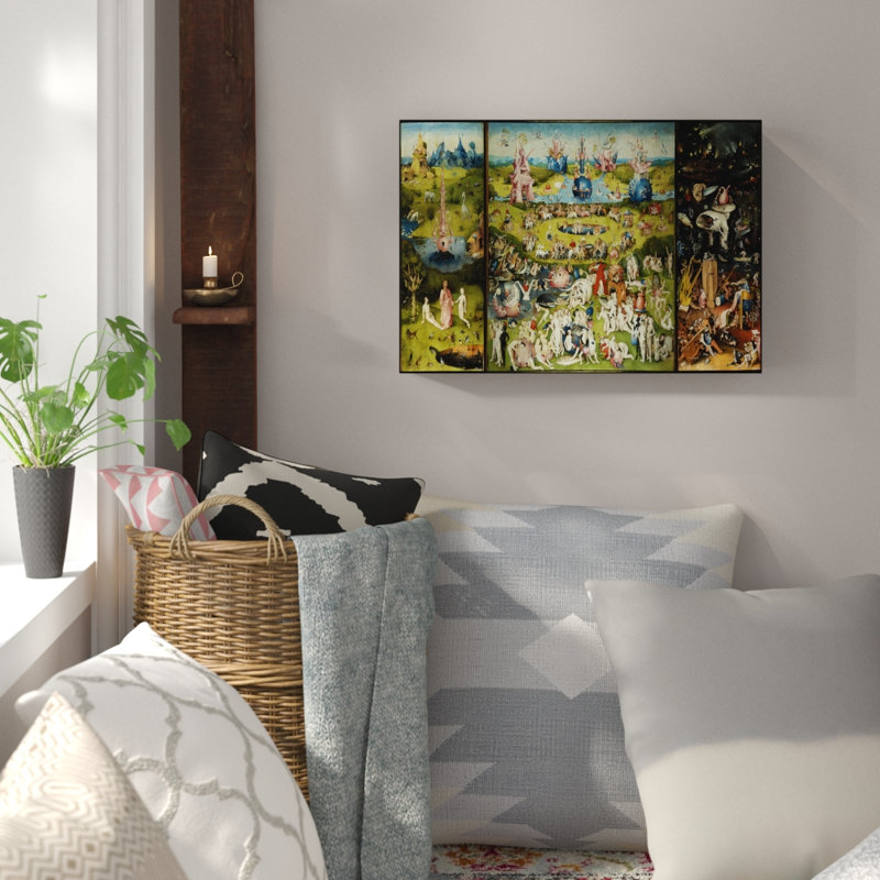 Hieronymus Bosch - Wrapped Canvas Painting, 35cm H x 50cm W