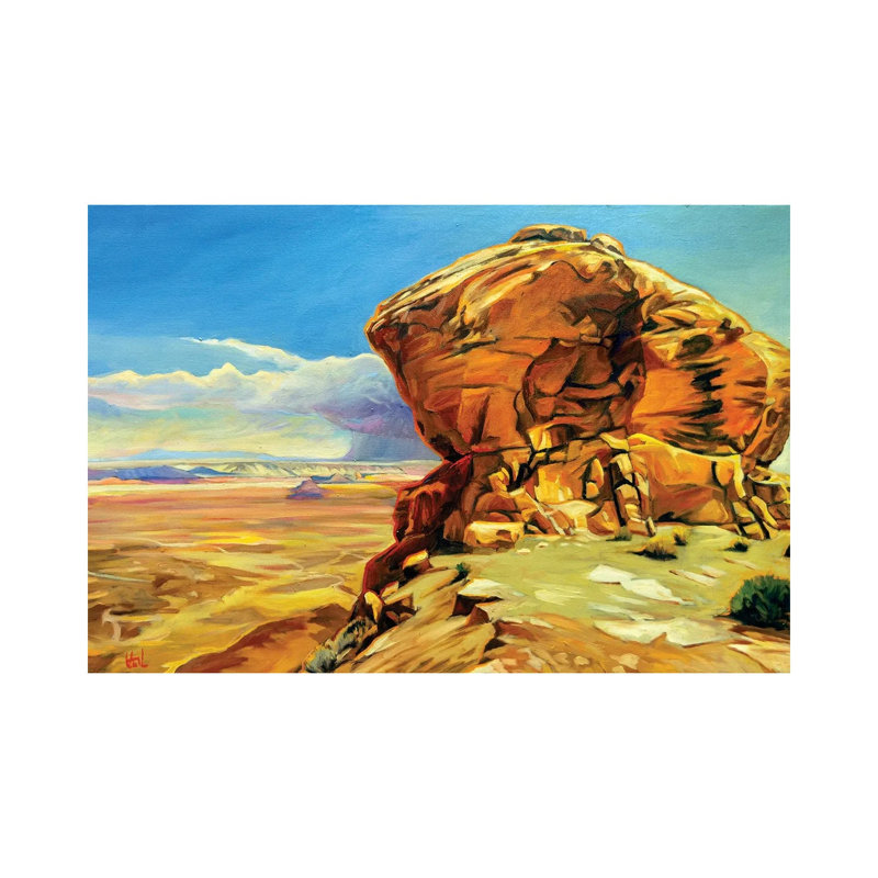 Moki Dugway 1 Piece Wall Art on Canvas, 101.6 cm H x 66.04 cm W