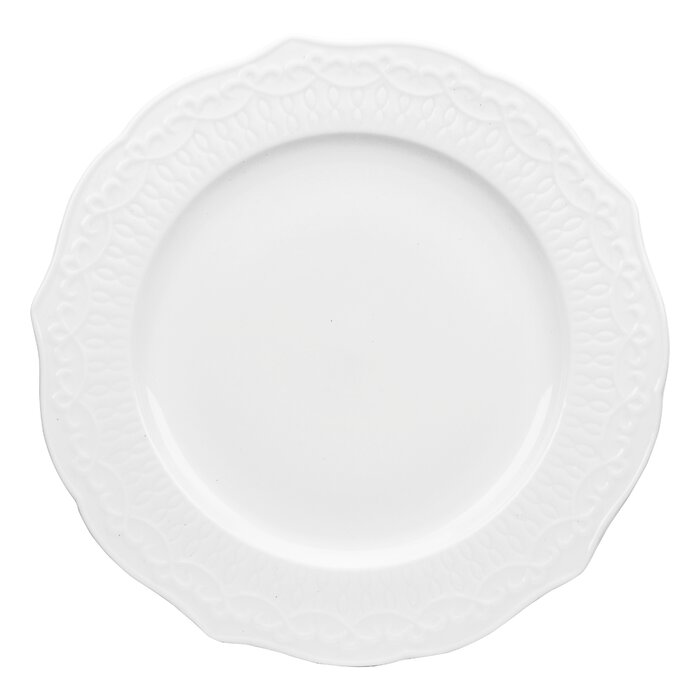 Ophelia & Co. Woodstock 10.5'' Porcelain China Dinner Plate & Reviews ...