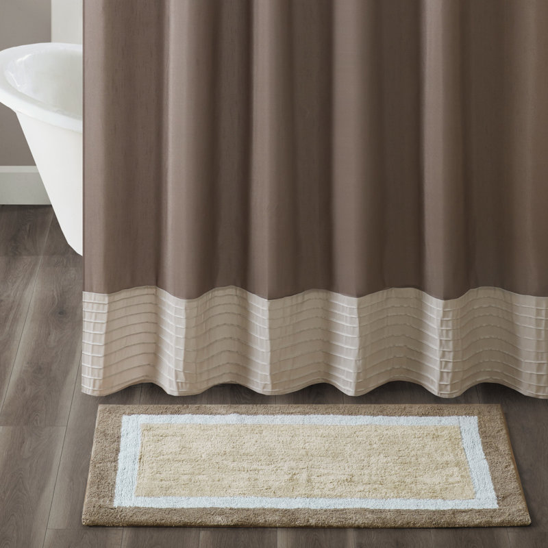 Tapis pour salle de bain 100% coton Amherst, Bleu