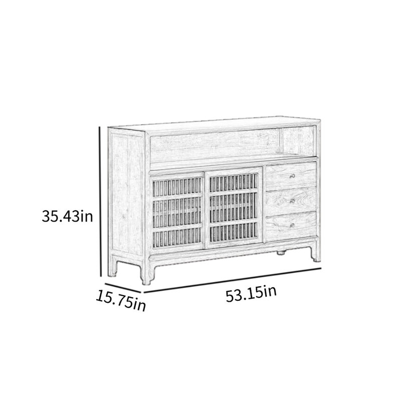 Armoire de rangement et de salon de thé