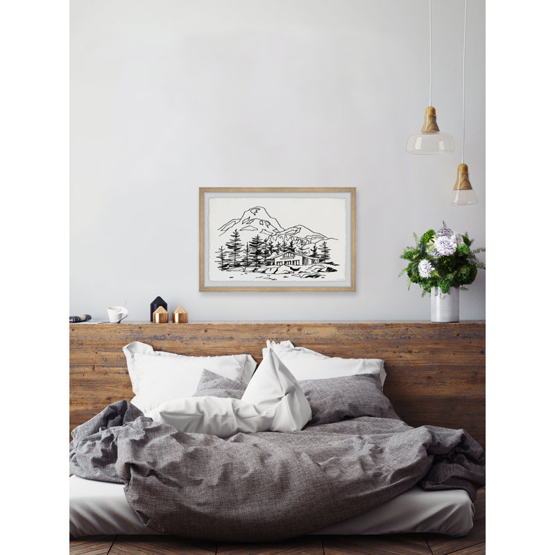 Majestic Mountains - Single Picture Frame Painting, 61 cm H x 91cm W