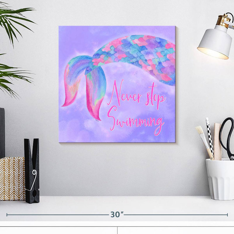 Ashelle sirène vie II rose mauve, H 16 po x l 16 po