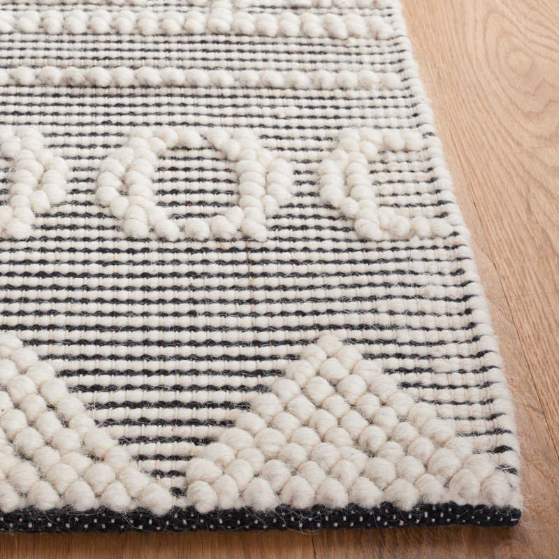 Tapis d'intérieur tissé à plat à la machine Demetra, Rectangle 8 pi x 10 pi