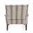 Arching Contemporary and Classic Polyester Upholstered Armchair with Solid Wood Legs-241368660