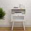Table de chevet en bois massif Birdsall-86870245