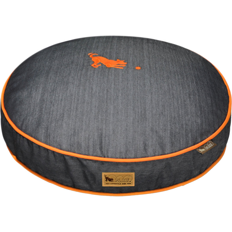 Signature Urban Denim Round Pet Duvet Cover, Small (27.5" W x 27.5" D)