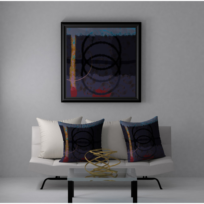  Housse et insert de coussin carré Hilarious Trust, 20 po X 20 po