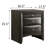 Modern Oak Nightstand With Two Drawers - Bedroom Organization Solution 2 For Stylish & Functional-1455491428