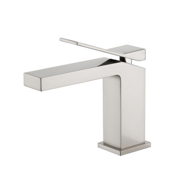 6" Height Modern Single Handle Single Hole Vessel Sink Bathroom Faucet