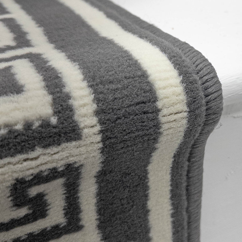 Stair Runner Geometric Area Rug, Runner 100 x 510 cm