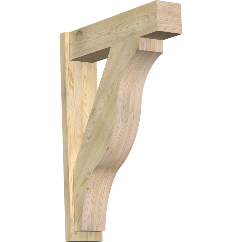 Jeu de blocs Funston, 8" W Douglas Fir (Rough Sawn), P 32 po x H 44 po