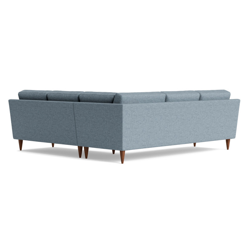 MCM Sectional, Left Hand Facing, Performance Weave - Natural