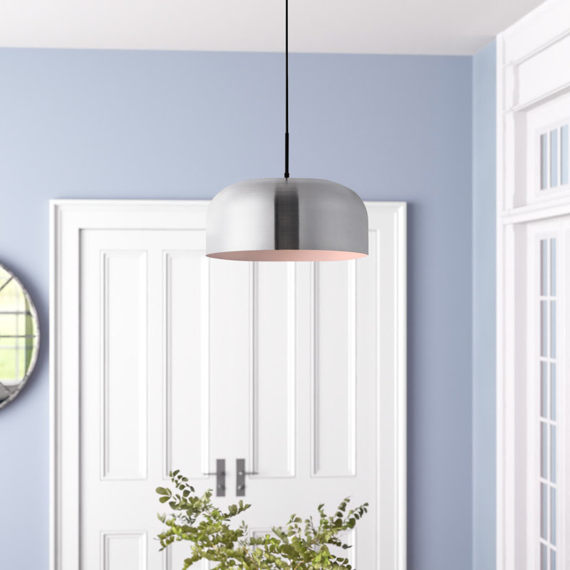 Ammon 1 - Light Single Pendant, Brushed Nickel