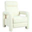 Fauteuil inclinable rembourré avec dossier réglable pour un confort ultime et un décor de salon moderne