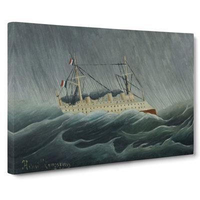 Candore Acarcio by Henri Rousseau - Wrapped Canvas Painting