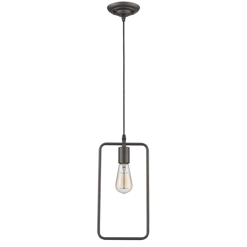 Luminaire carré/rectangulaire simple 1 lumières Marblehead