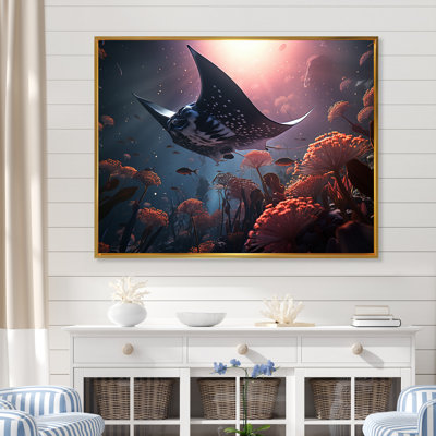 " Manta Rays Drifters Landscape I "