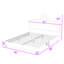 Lit plateforme tapissier avec tête de lit couronne-1261383159-1261383161