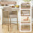 Upholstered Counter Stool with Wood Frame-1733259712