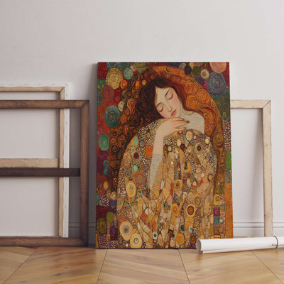 Superbe peinture décorative sur toile, 27,6 po x 39,4 po | 100% toile avec cadre 100% bois (0,8 x 1,2 po d'épaisseur) | Parfait pour le salon, la chambre à coucher ou le bureau - une œuvre d'art accrocheuse pour tout espace