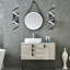 Applique murale encastrée en aluminium Doren
