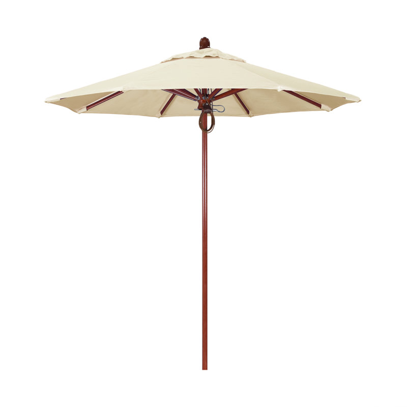 SunbrUmbrella marché de 7,5 pi Meridien Series, Rouge, Toile Toile Toile Sunbrella®