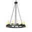 Lustre 12 lumières 36 "de large Loxley