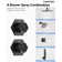 DualJet Spa 12" & 6" Dual Showerheads System,  Thermostatic Shower Faucet with Rough-in Valve