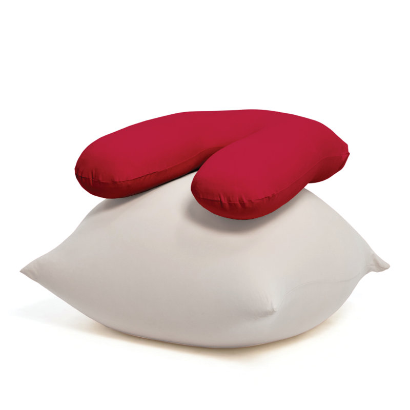 Uli Cotton Bean Bag Set, Red