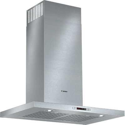 500 Series 30"" 600 CFM Convertible Wall Mount Range Hood in Stainless Steel with Nightlight -  Bosch, HCB50651UC