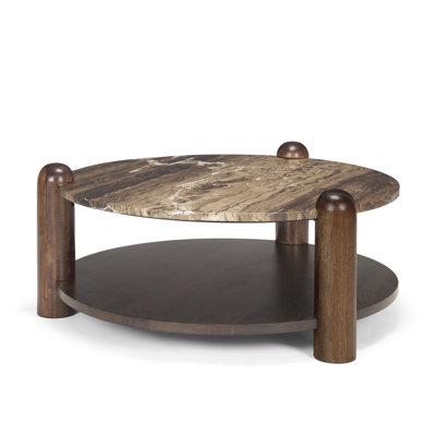 Ohman Stone Top Single Coffee Table