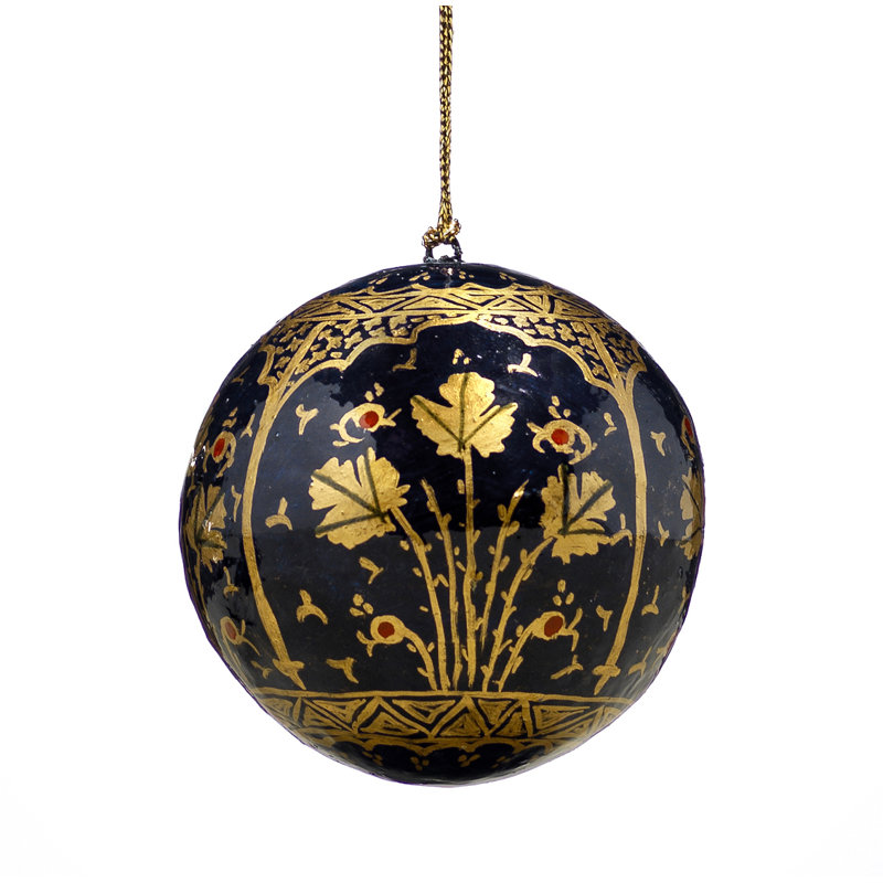 Chinar Temple Navy Blue Bauble