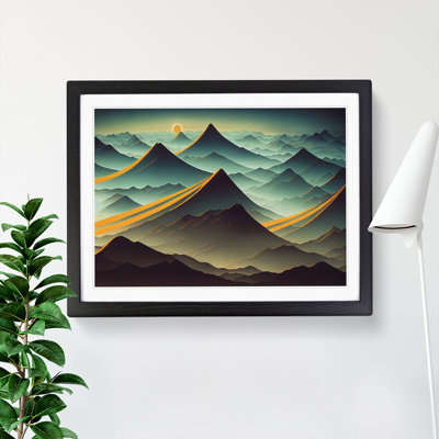 Mountain Sunrise - Single Picture Frame Print